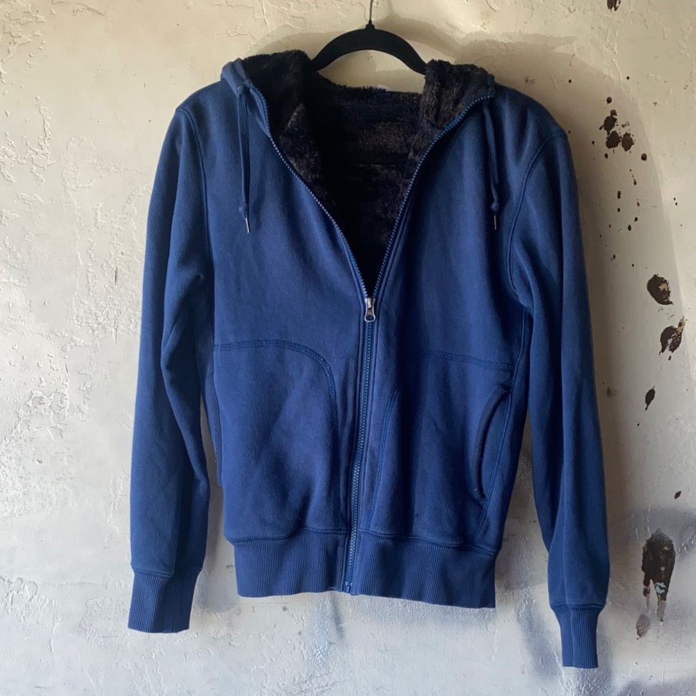 Uniqlo Blue Hoodie Sweatshirt Size XS